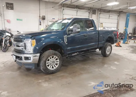 2017 Ford F-250 Xlt из США, поврежденный, VIN 1FT7X2B63HED89271